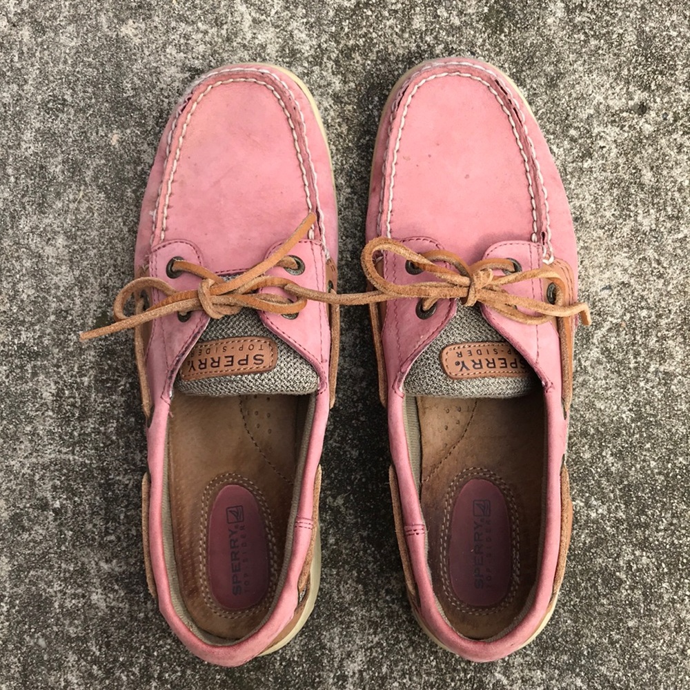 Pink Sperry’s